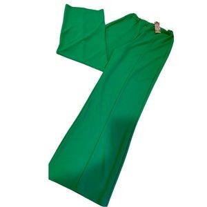 Wide Leg Crepe Trousers